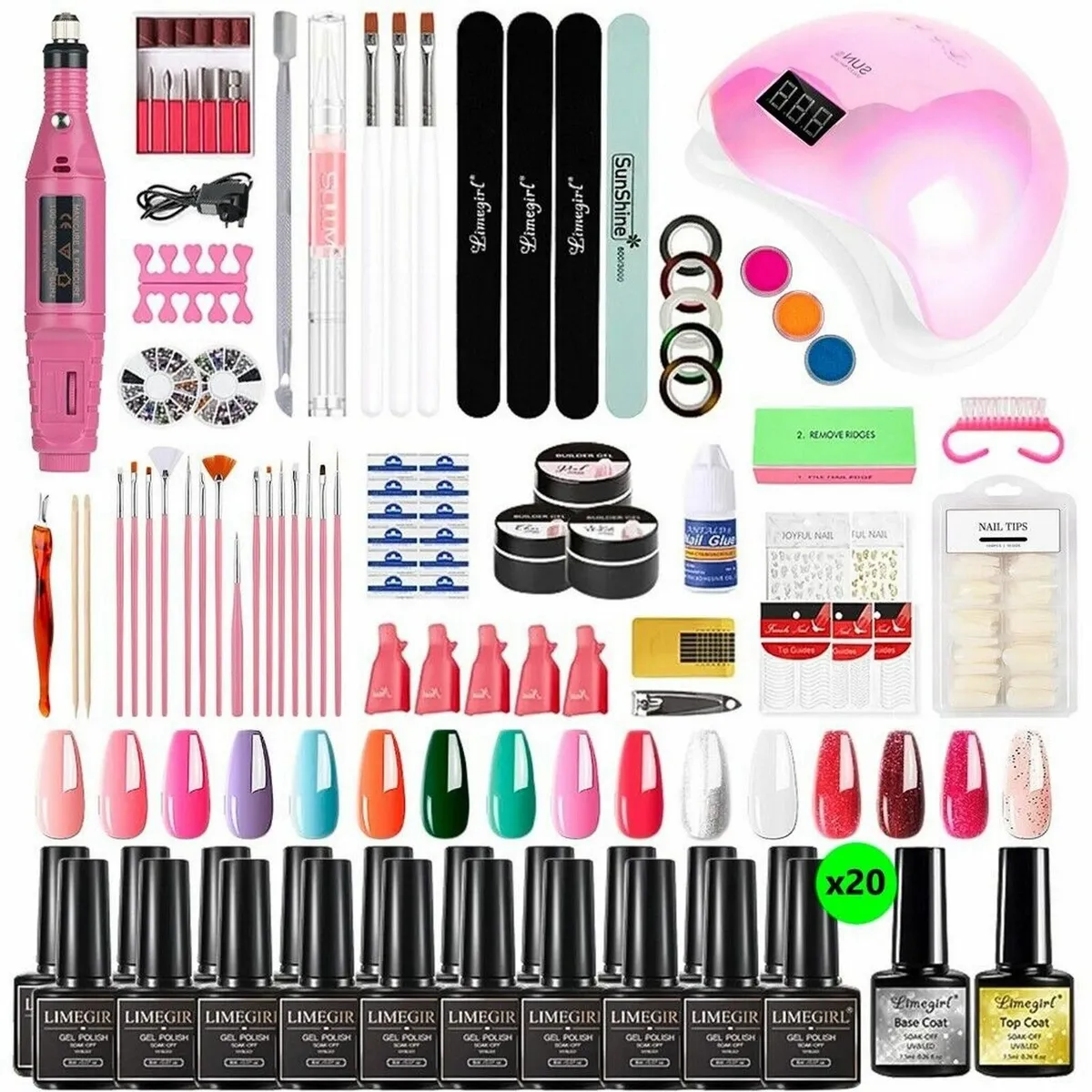 Gel Nail Set - Large - Image 1