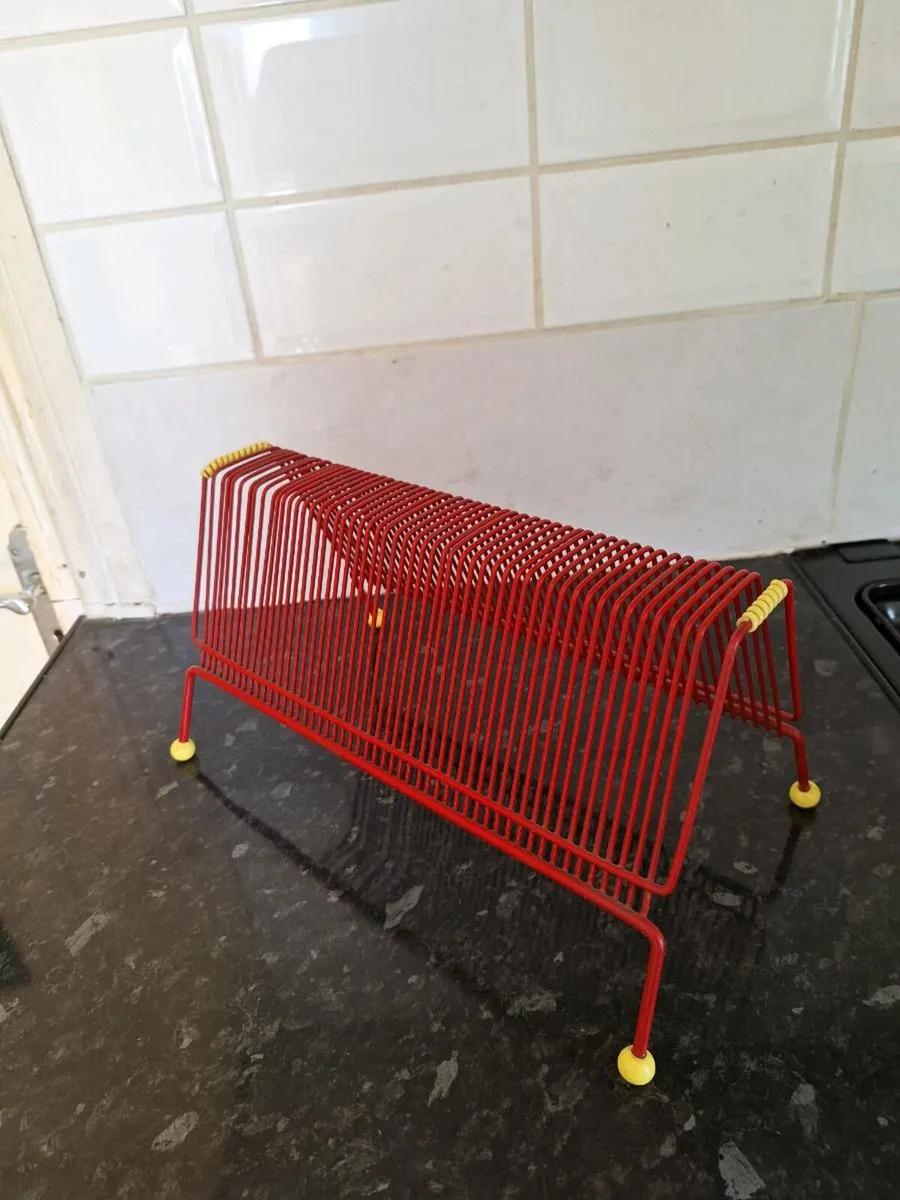 Retro vinyl record stand - Image 2