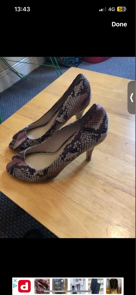 New leather heels from TK max - Image 2