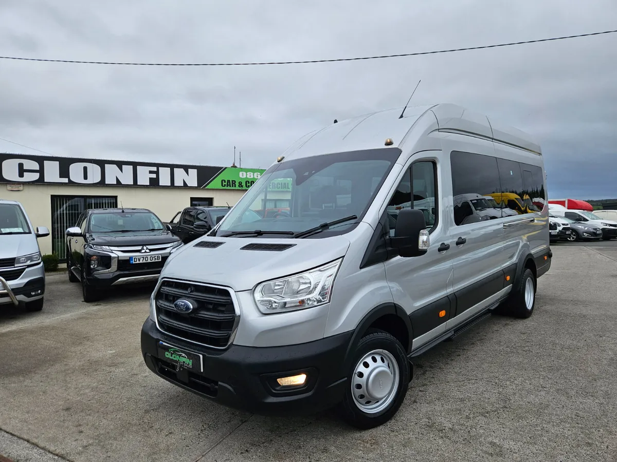 2019 FORD TRANSIT 17 SEATER MINIBUS 2.0L 130 BHP T - Image 1