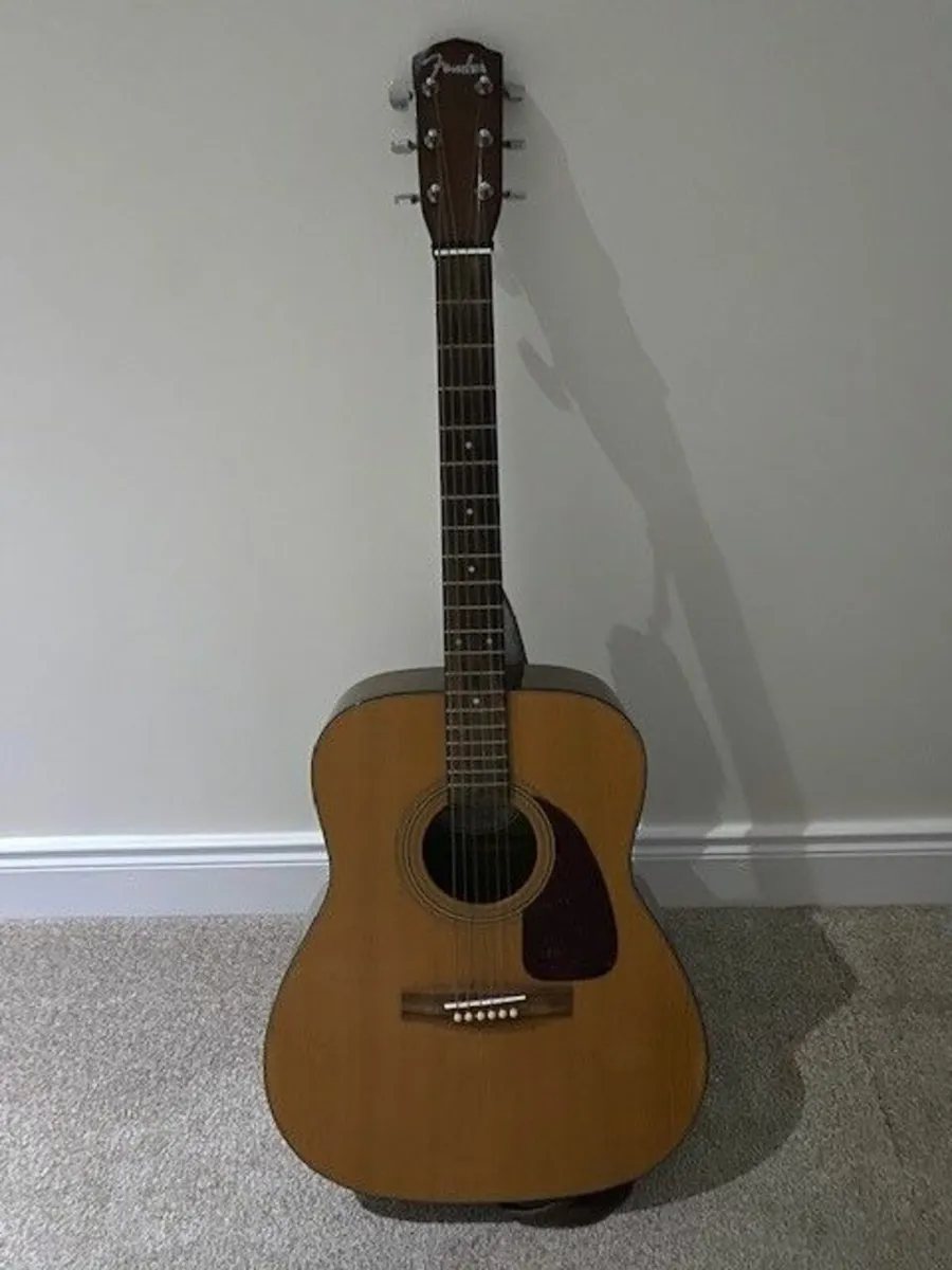 Fender Acoutic Guitar - Image 4