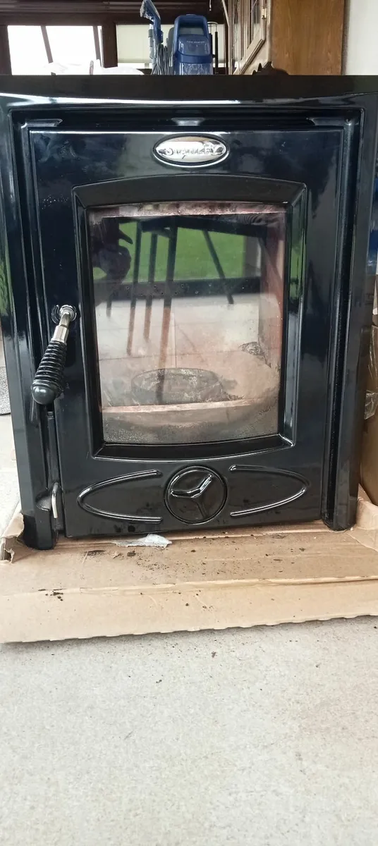 Stanley inset stove black - Image 1