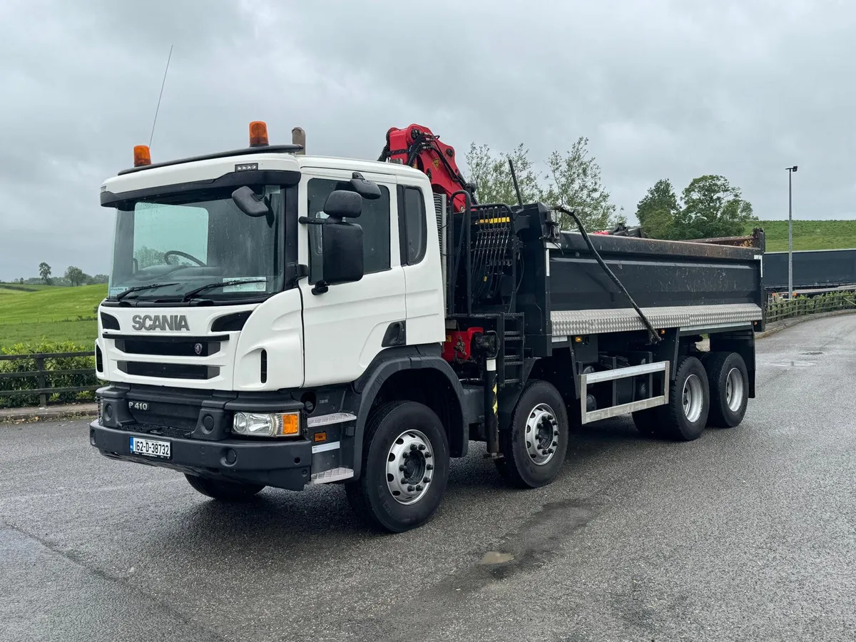 2016 Scania P410 8x4 Grab, Low Kms. Ref No: 2565 - Image 4