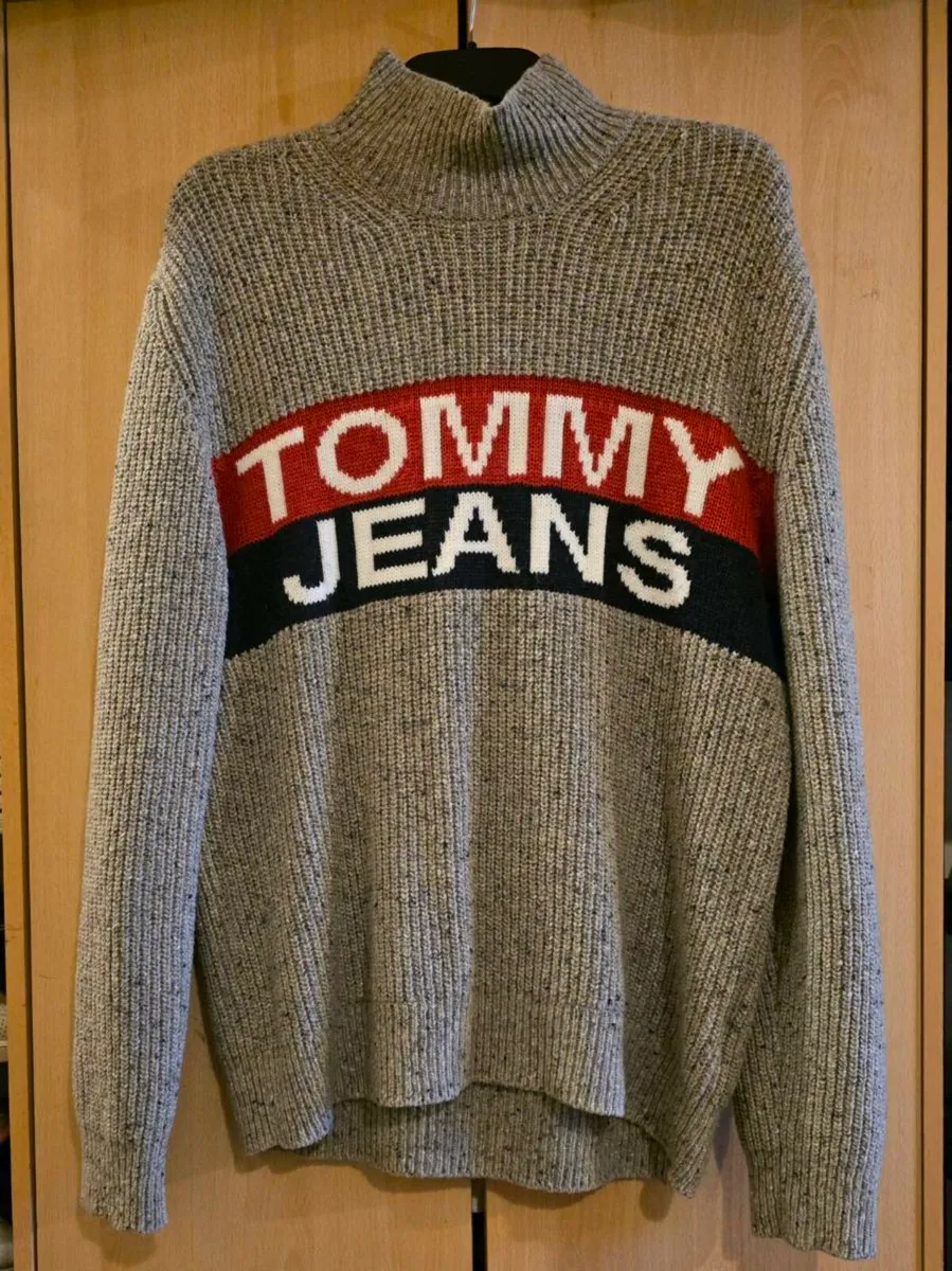 Tommy Jeans Knitted Wool Jumper - Mens - Image 2