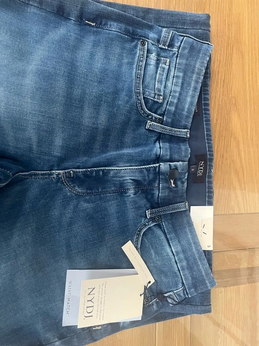 NYDJ Marilyn Jeans Waist-Match in  Picasso Lake - Image 3