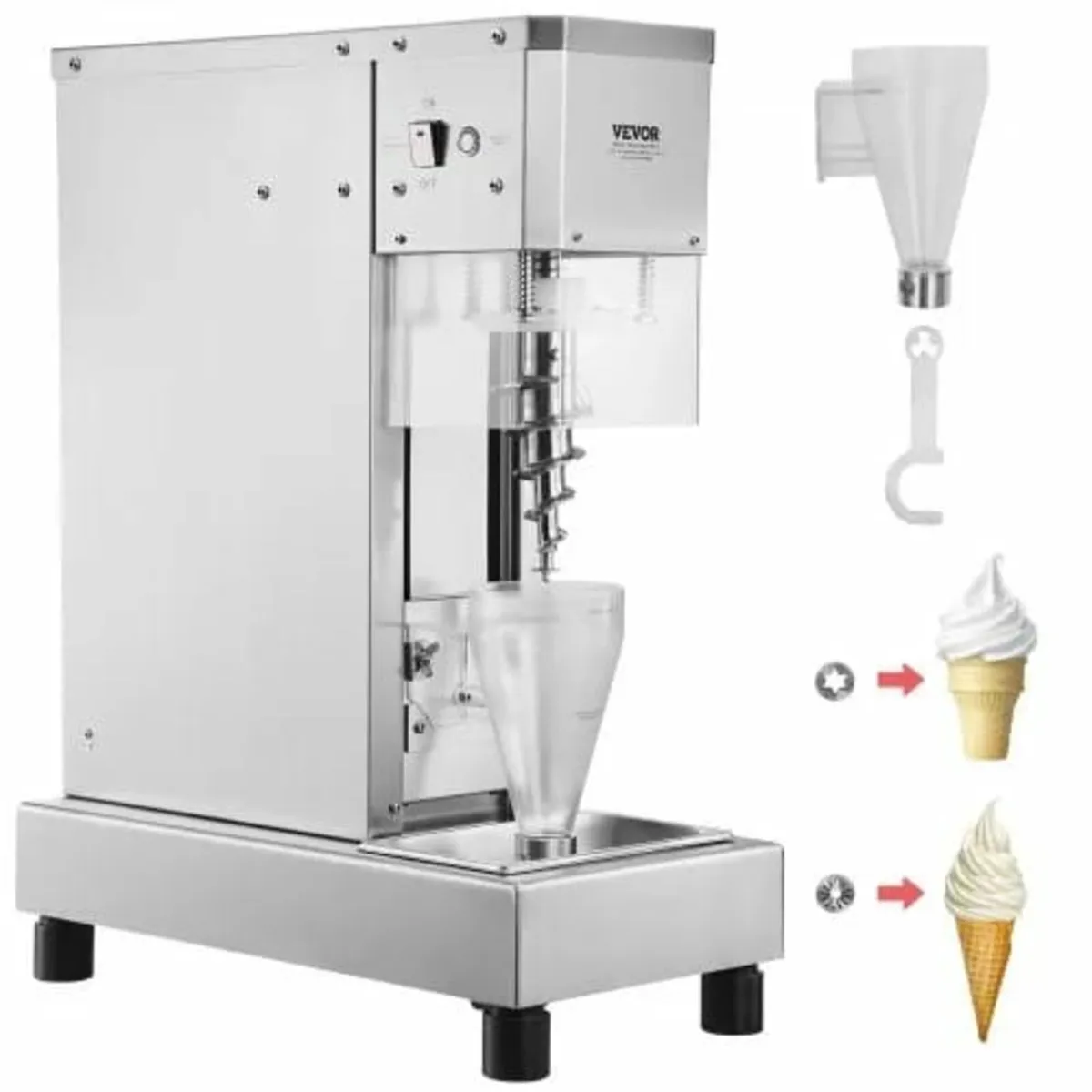 Ice Cream Blender, 750W High-Speed Ice Cream Maker - Image 1