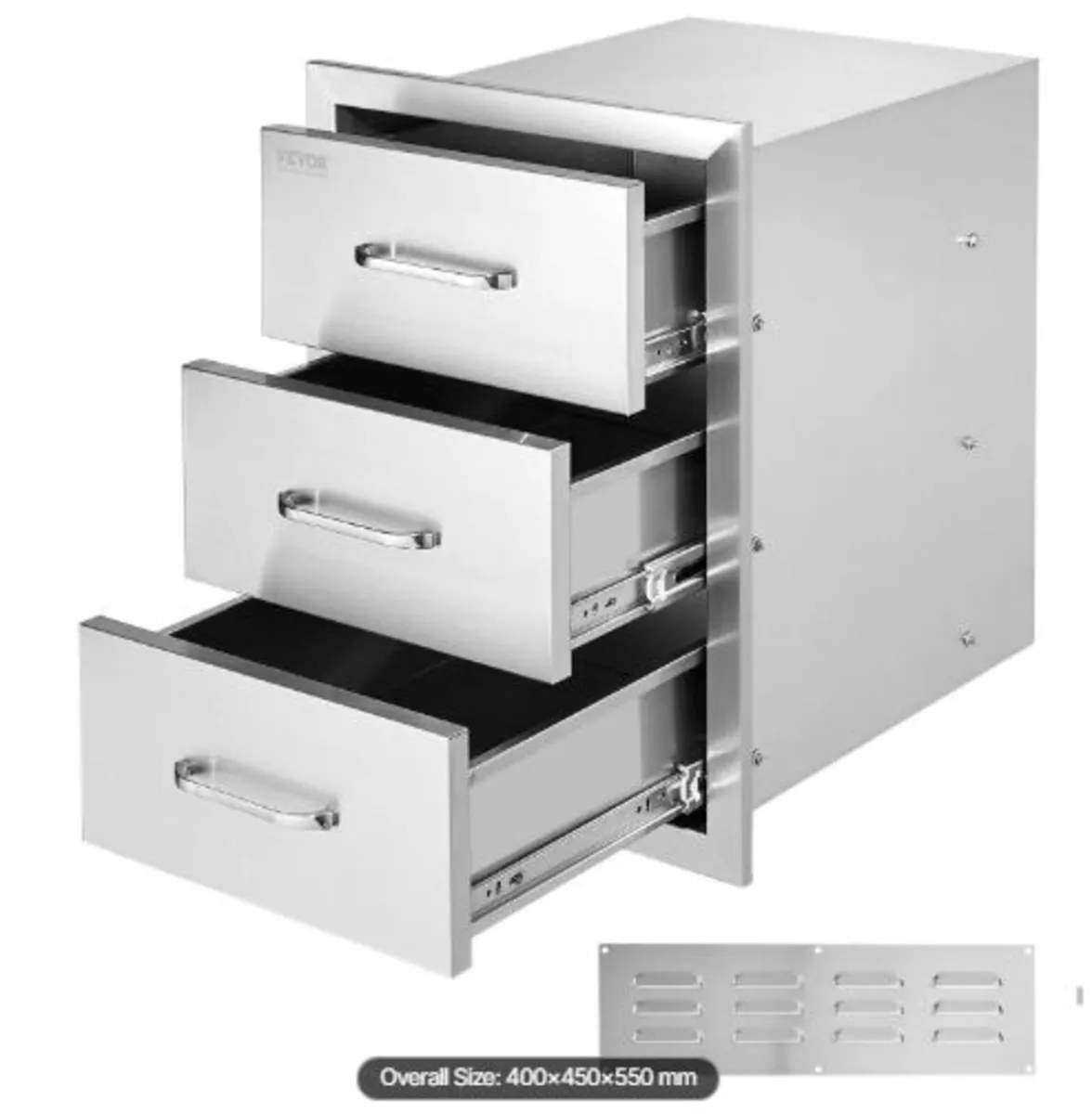 Outdoor Kitchen Drawers 16" W x 21.5" H x 18" D - Image 1