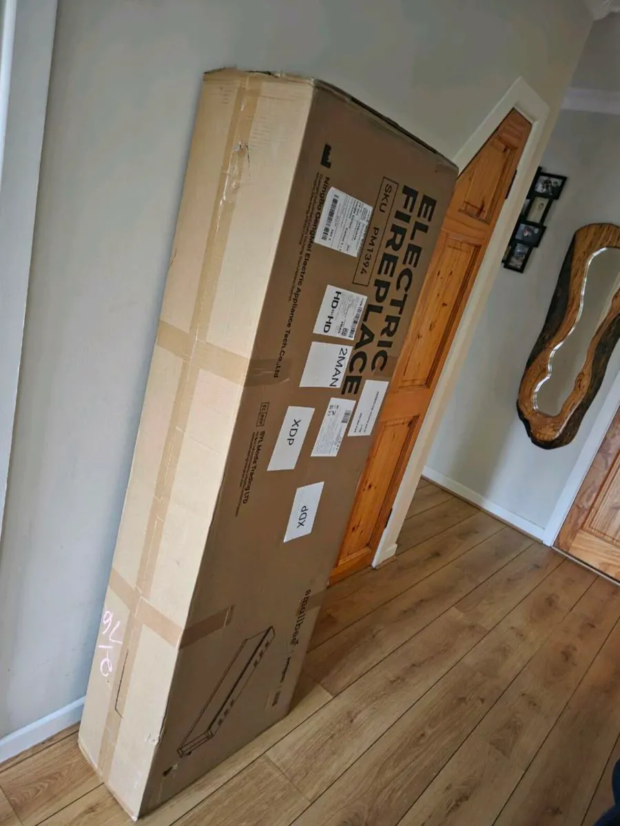 Electric fireplace 60inch 3sided