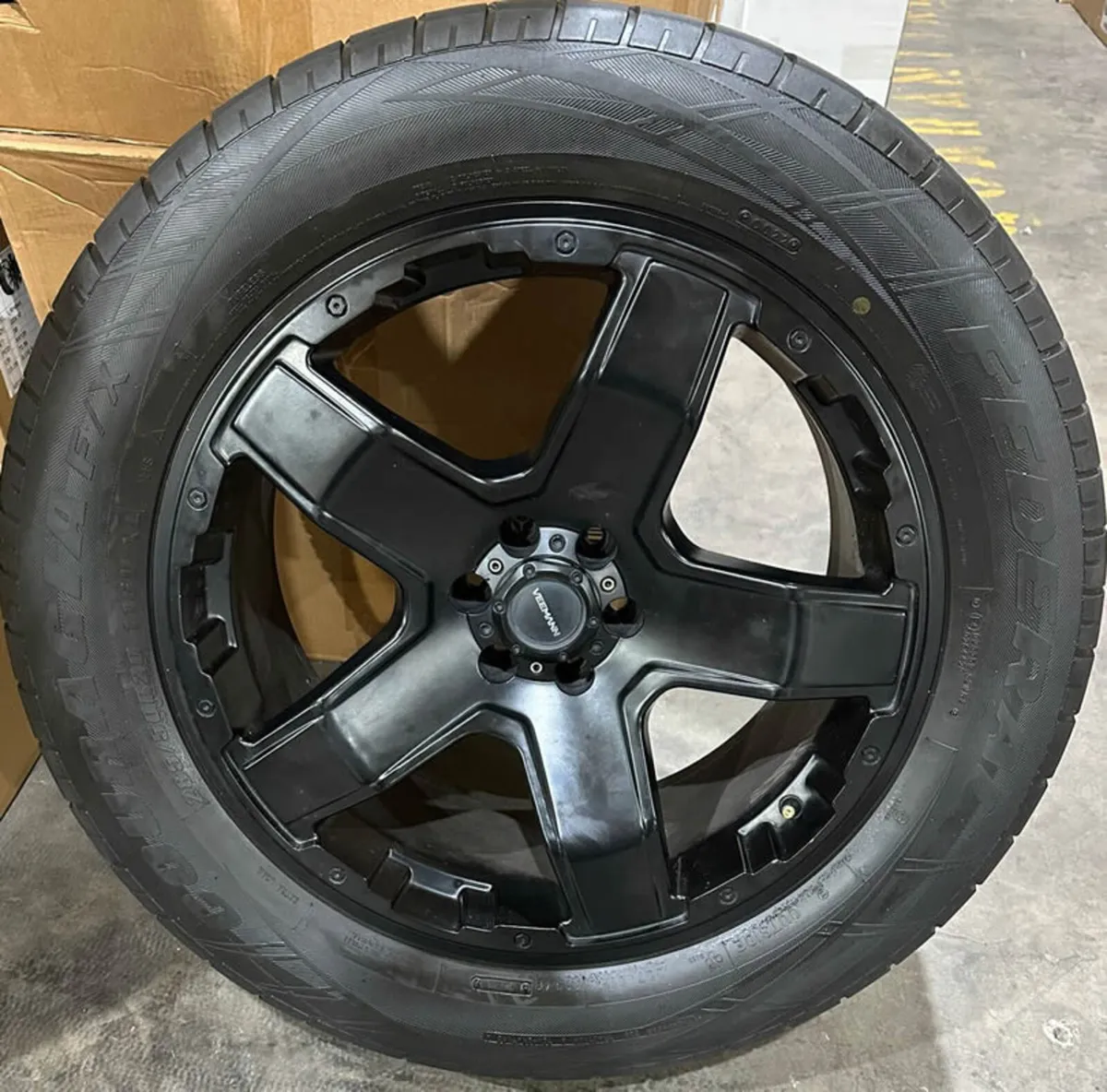 20" Veemann VX5 Wheels & Tyres For Nissan Navara - Image 4