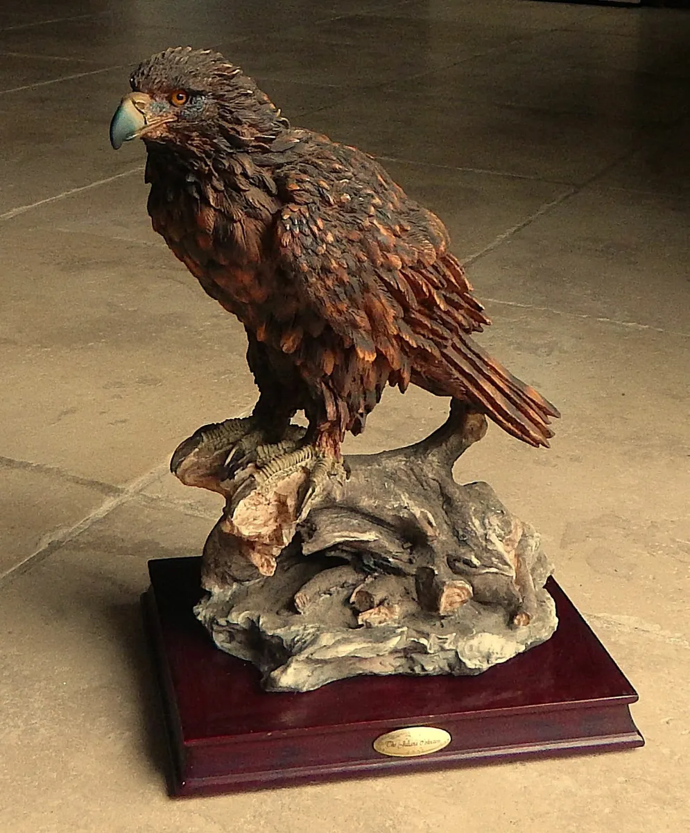 Golden Eagle Figurine by The Juliana Collection - Image 1
