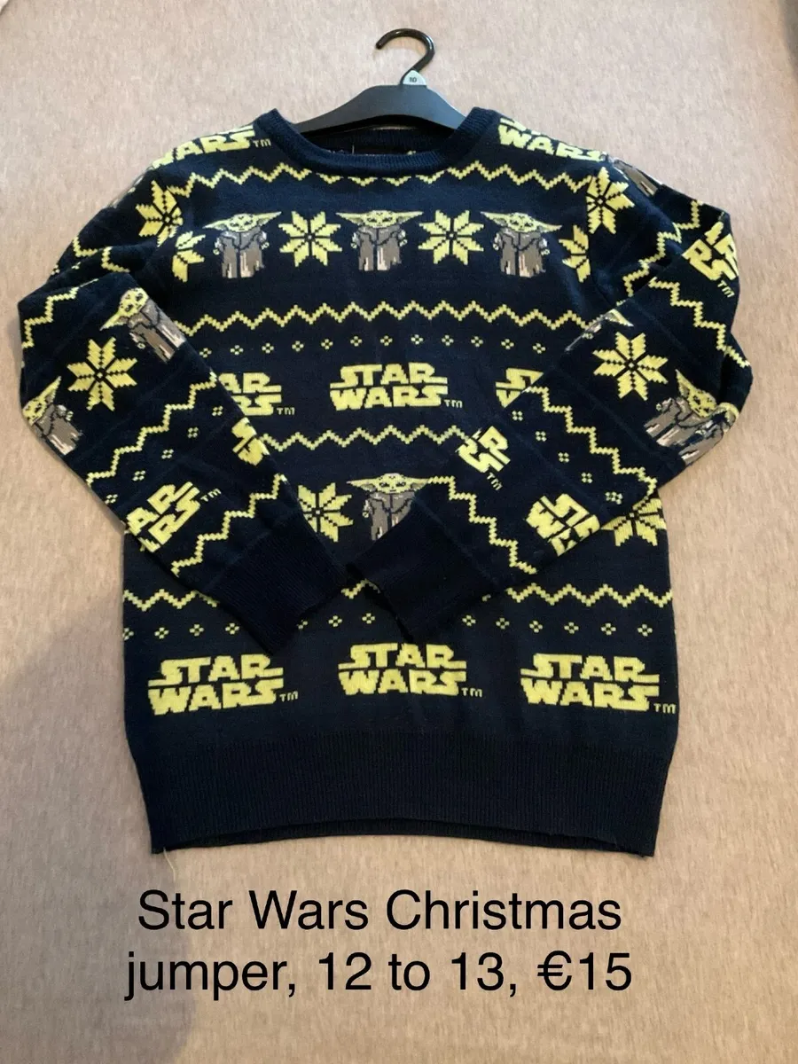 Star Wars Christmas jumper , 12 to 13