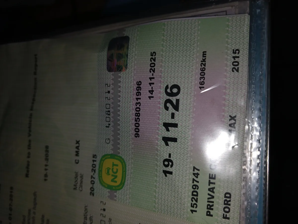 Ford C-Max 2015 7 seater Dsl mint NCT 11.26 - Image 3