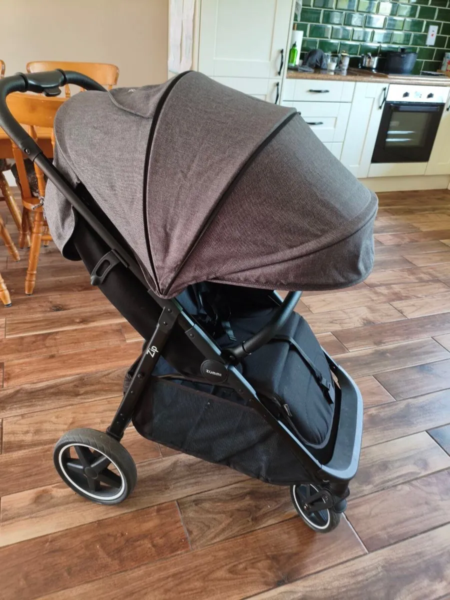 Zummi Zip Stroller (Grey) - Image 2