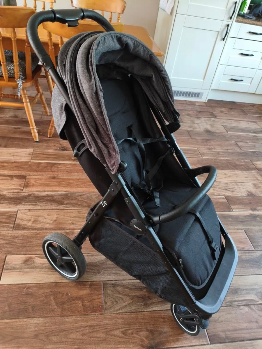 Zummi Zip Stroller (Grey) - Image 3