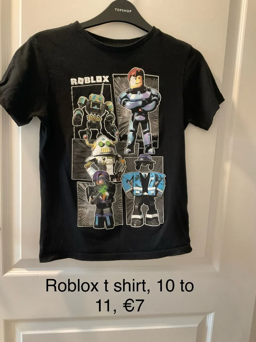 Roblox t shirt, 10 to 11