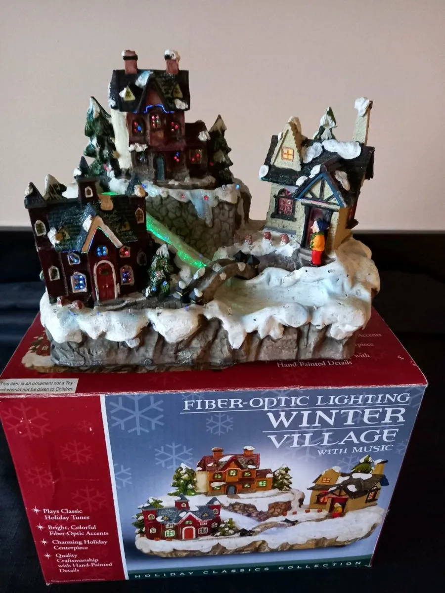 Fibre Optic Christmas Ornament With Music - Image 2