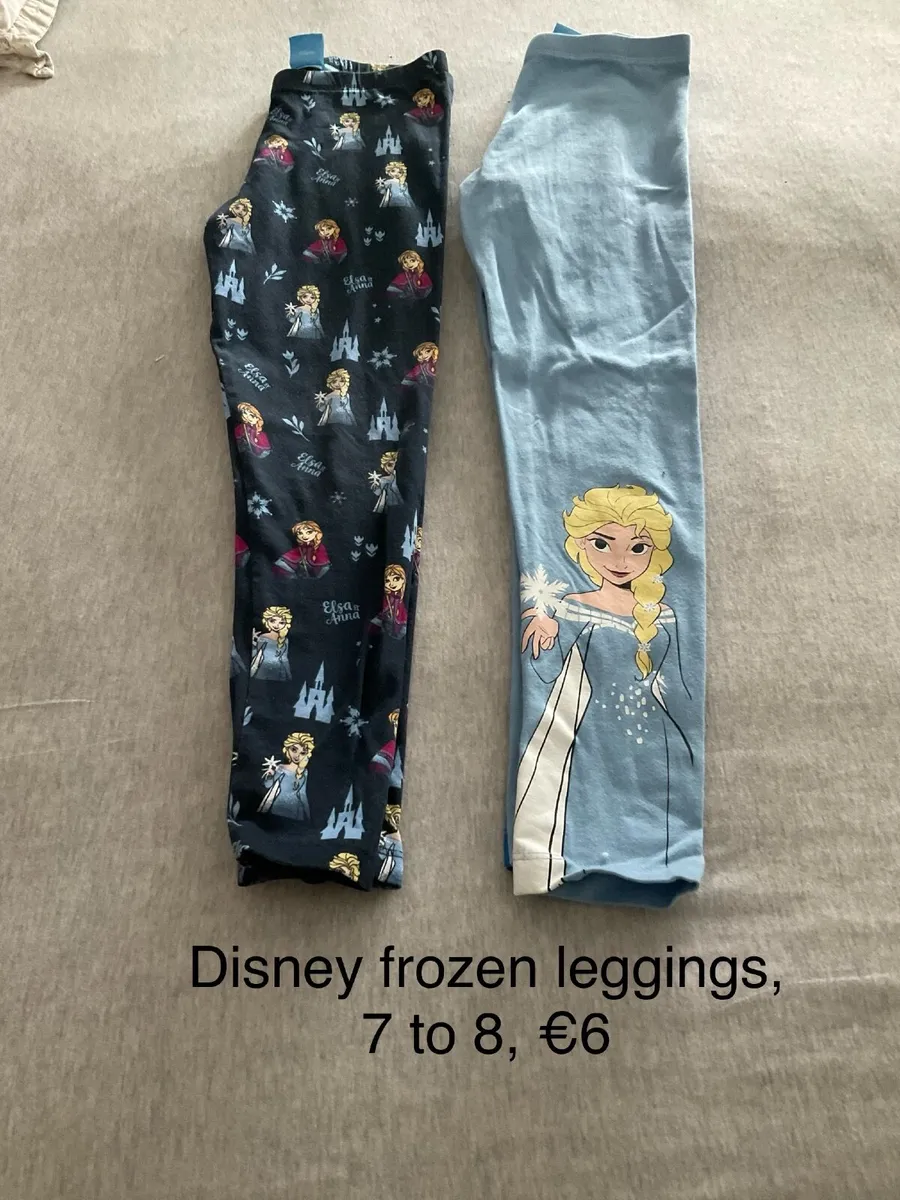 Disney frozen leggings , 7 to 8
