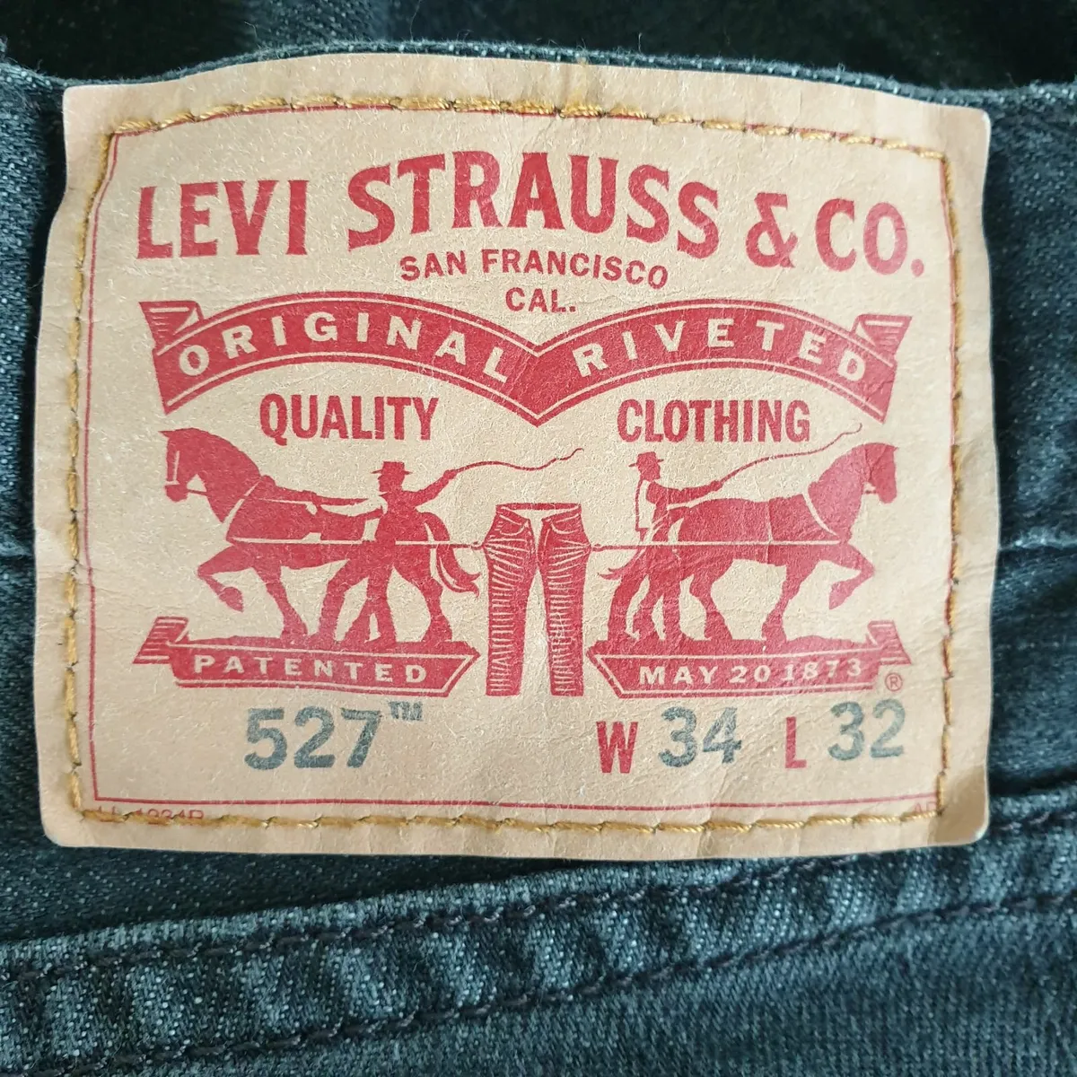 Levi's 527 bootcut jeans W34 L32 - Image 4