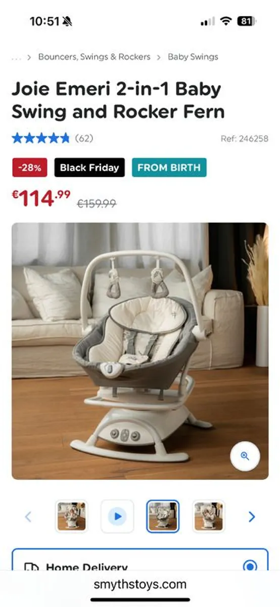 Joie Baby swing - Image 2