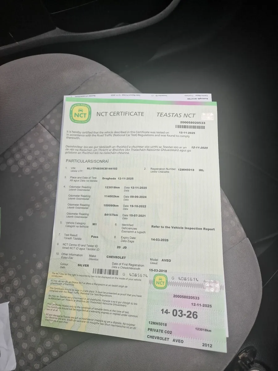 Chevrolet Aveo 2012 - Image 4