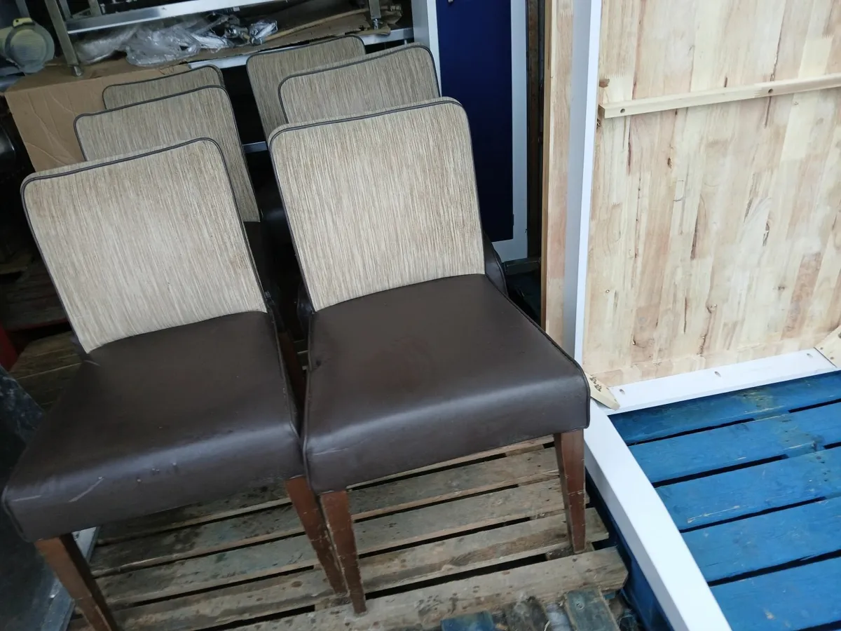 Chairs lot of  (6)....x show hse..delivered - Image 1