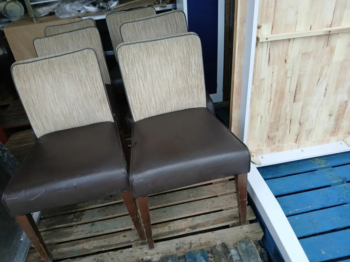 Chairs lot of  (6)....x show hse..delivered - Image 2