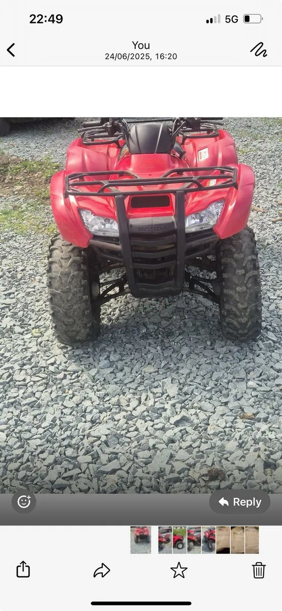 Honda 420 4w4 2014 - Image 1