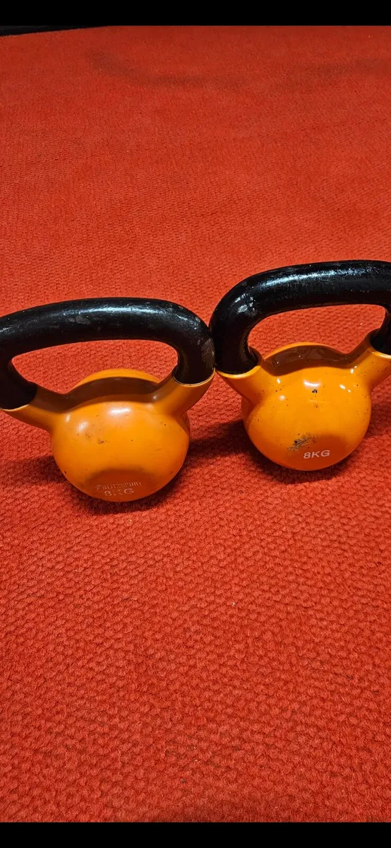 8kg Kettlebells