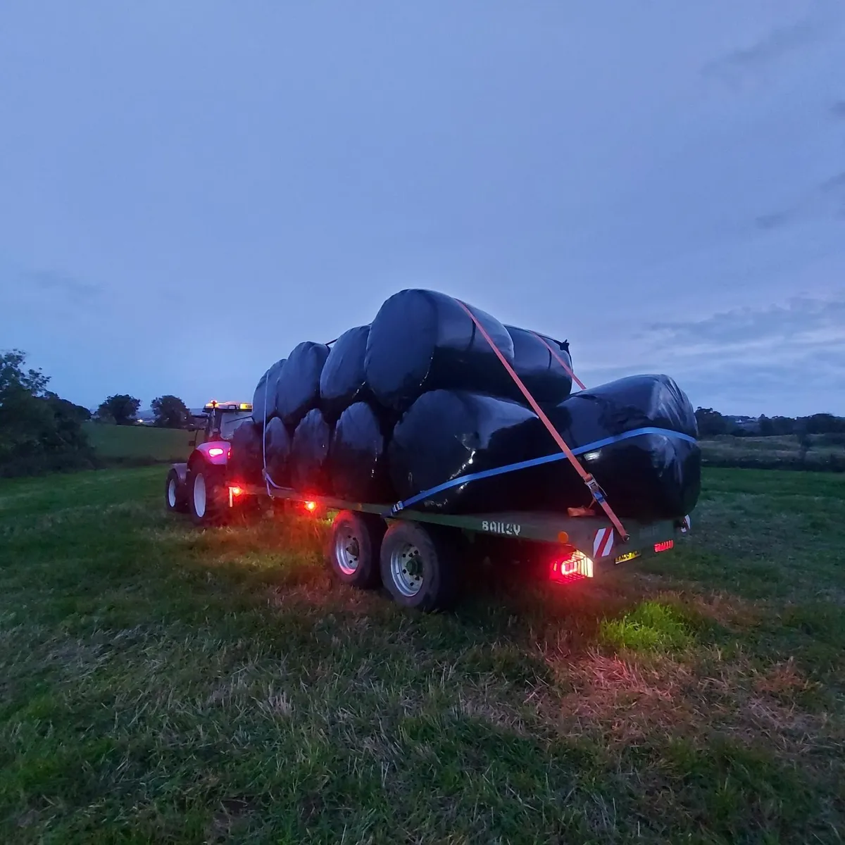 Round Bales of Re-Seeded Grass Silage - Image 3