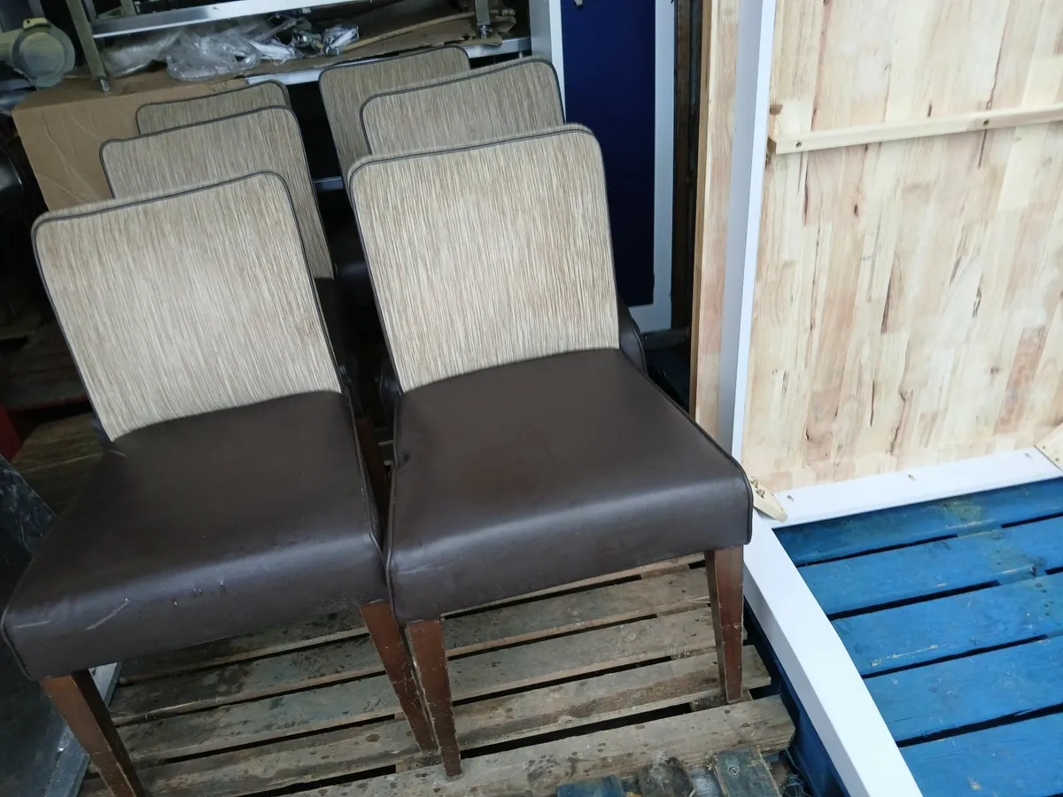Chairs lot of  (6)....x show hse..delivered - Image 4
