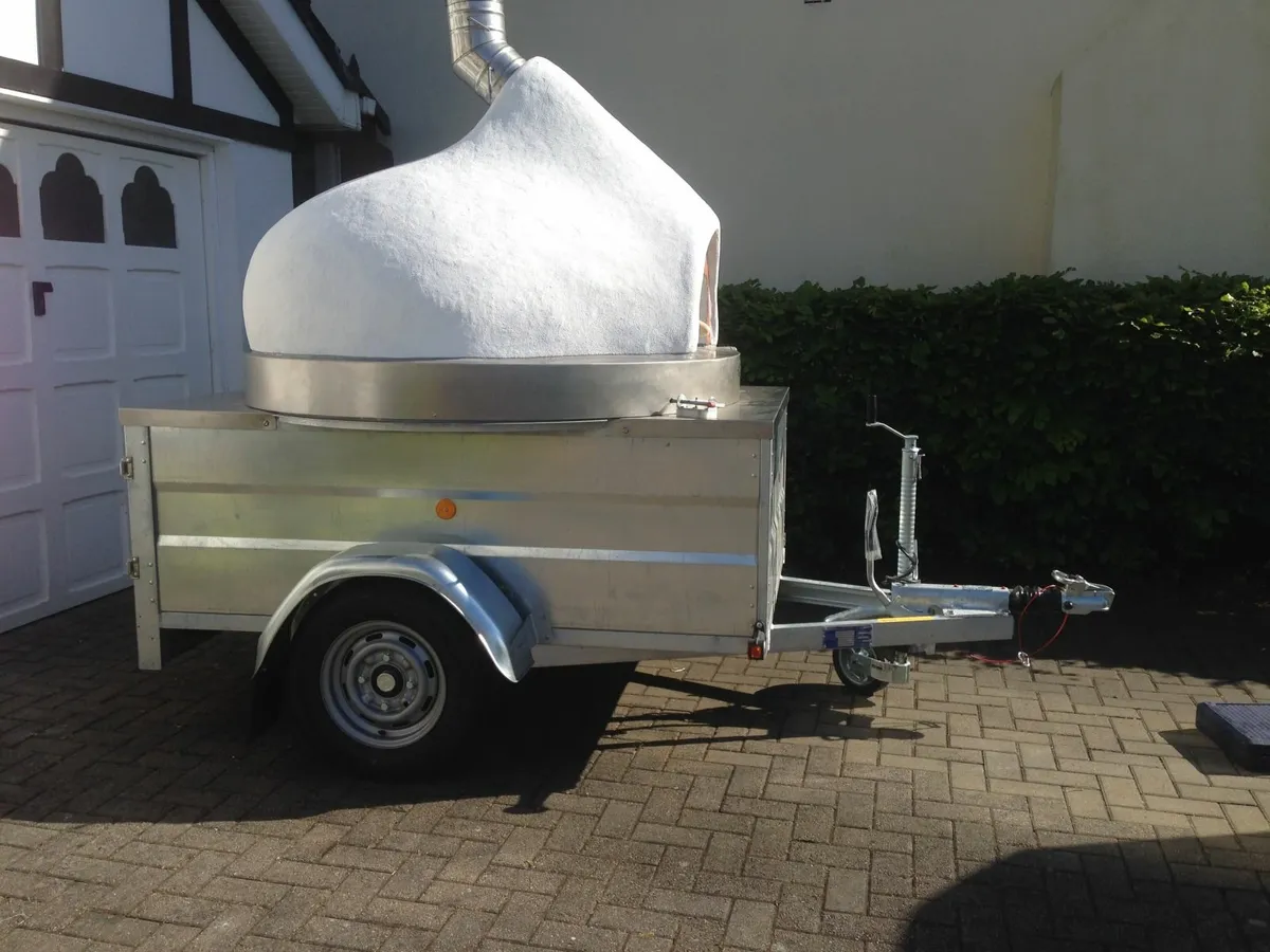 Woodfired Mobile Pizza Trailer - 120cm internal - Image 2