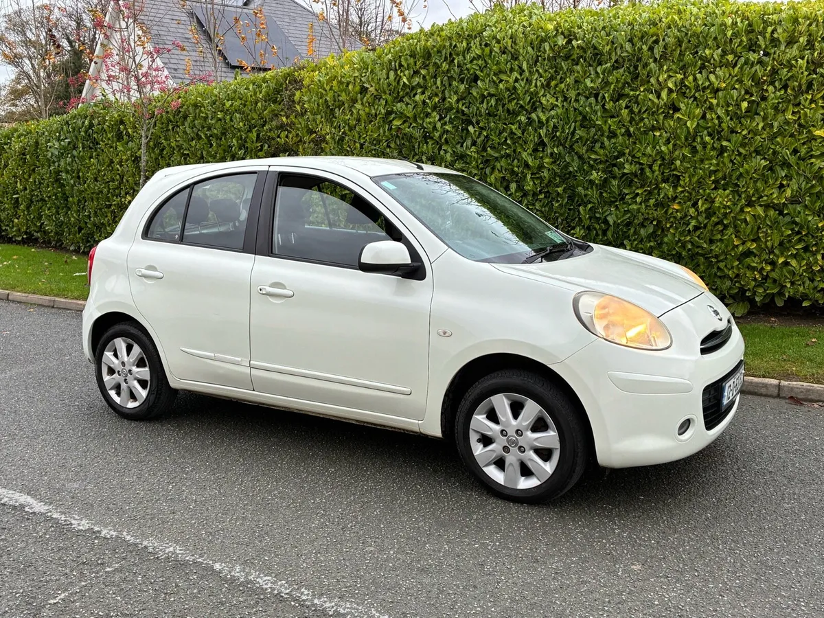2012 Nissan Micra 1.2petrol Nct and tax low miles - Image 2