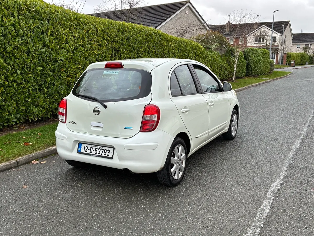 2012 Nissan Micra 1.2petrol Nct and tax low miles - Image 3