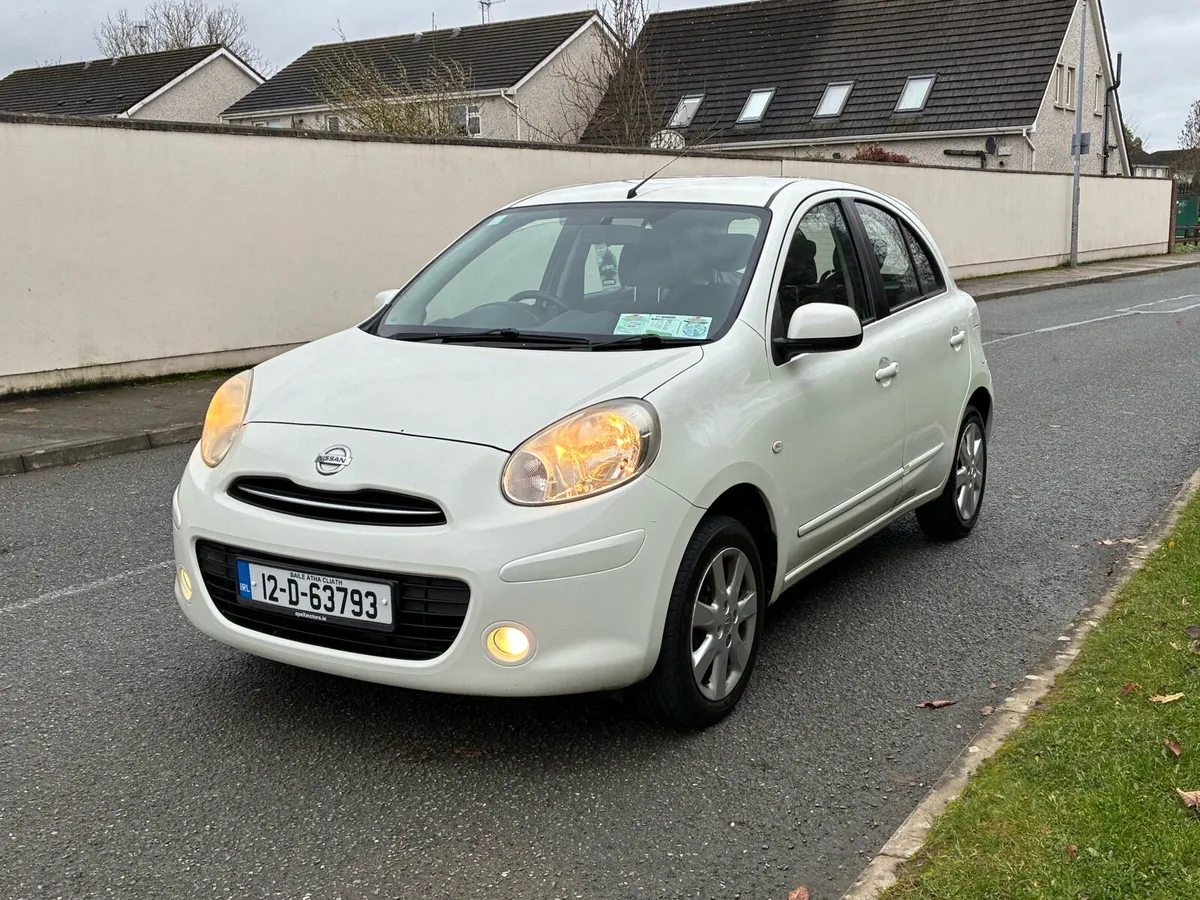 2012 Nissan Micra 1.2petrol Nct and tax low miles - Image 4