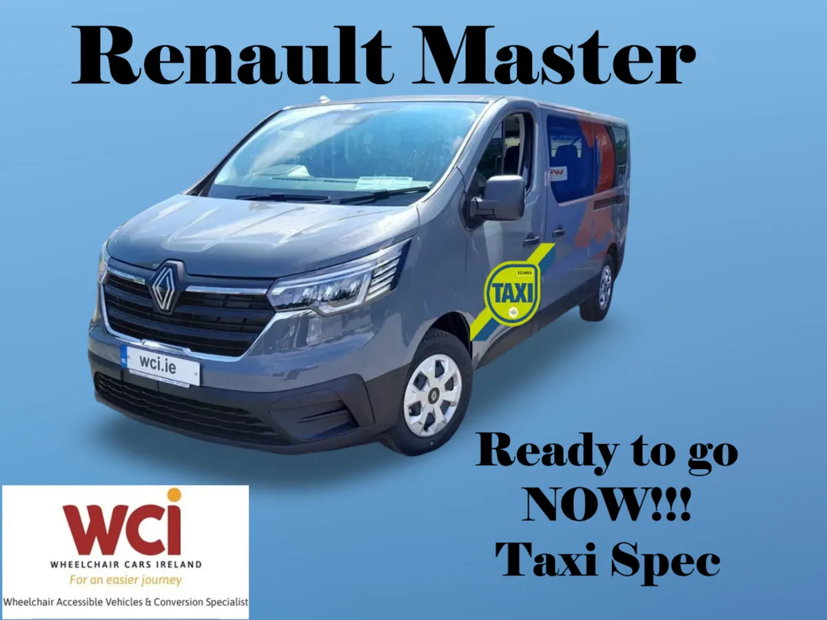 Wheelchair Taxi 9 seater Renault Trafic