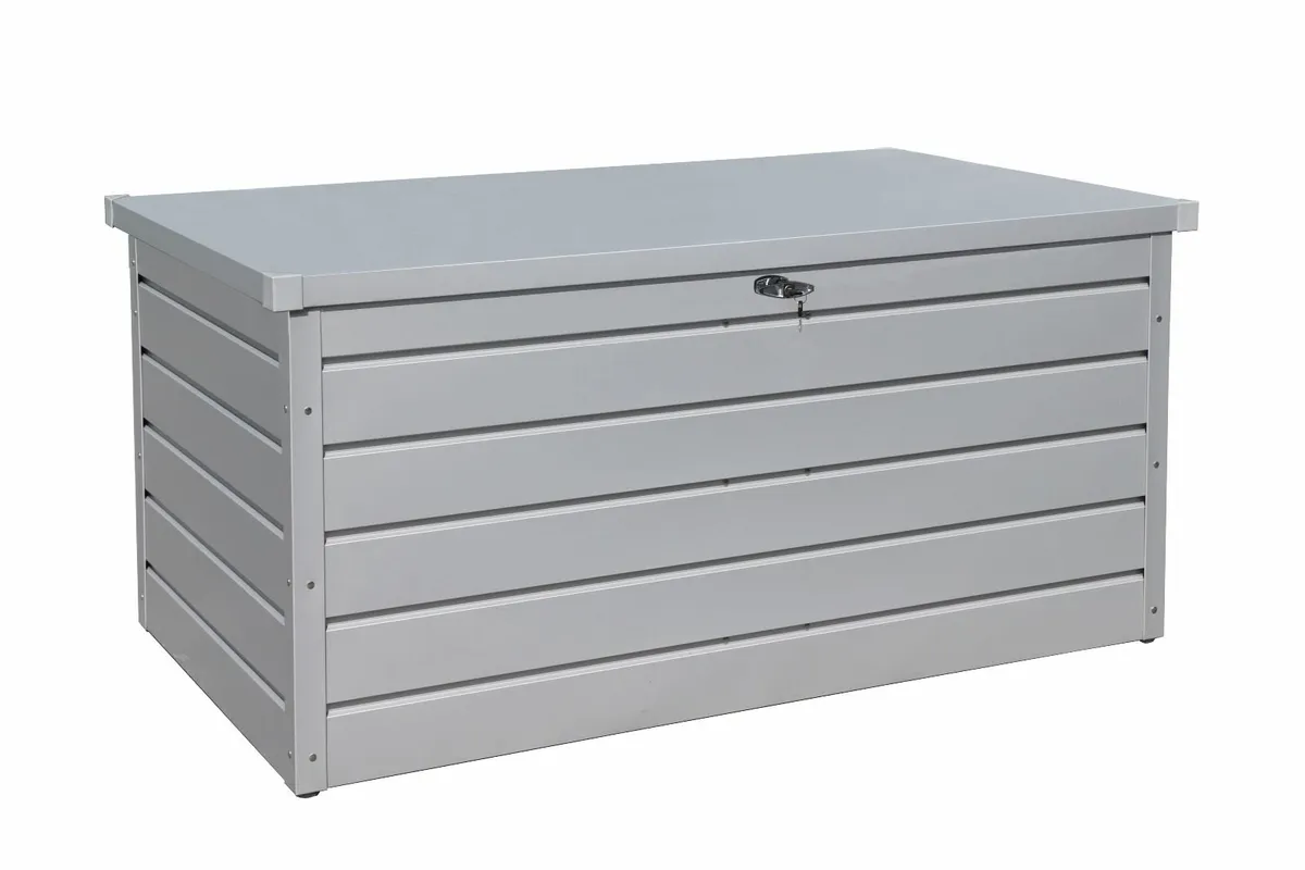 Palladium Large 856 Ltr Steel Patio Storage Boxes - Image 3