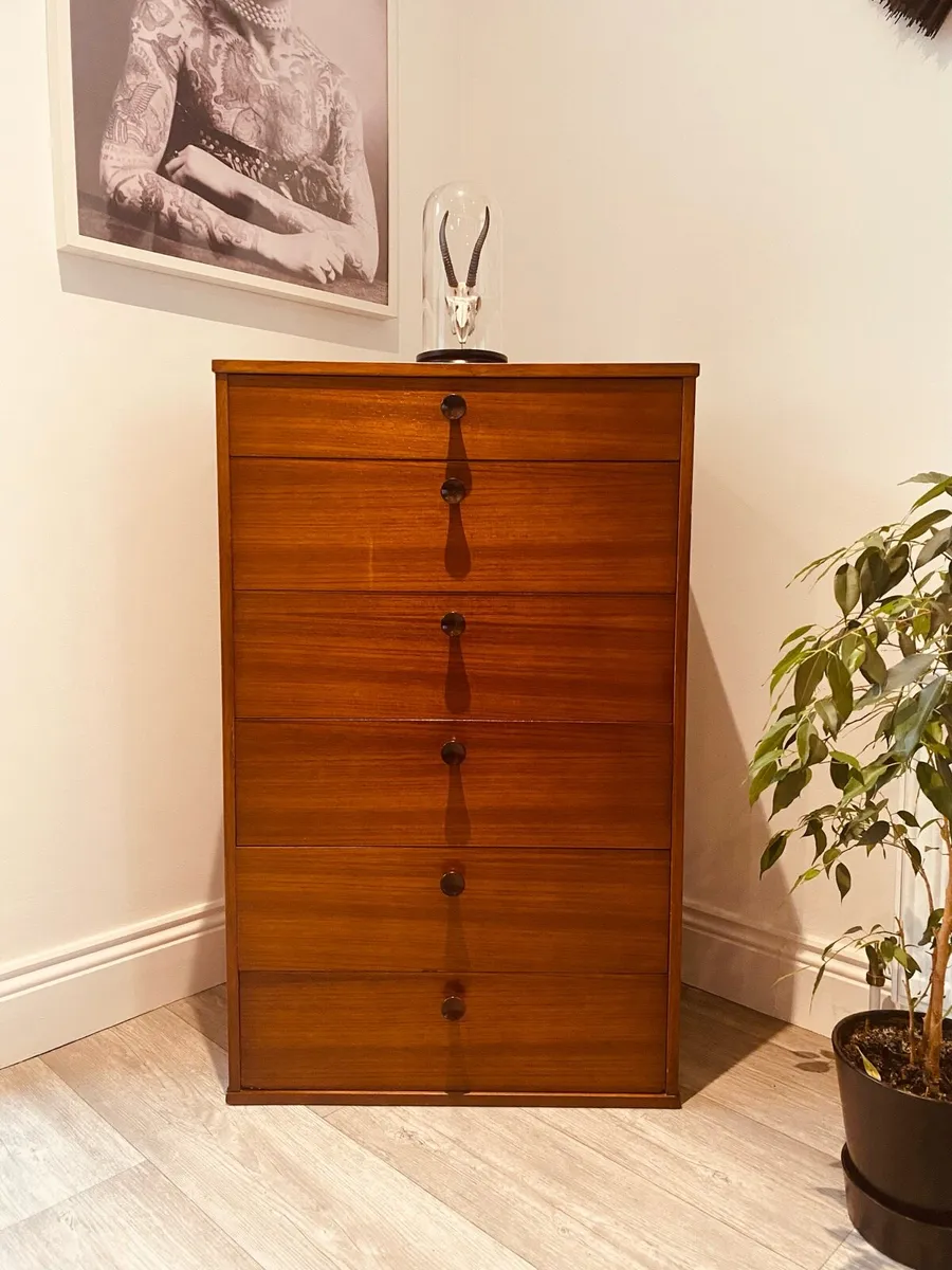 Mid Century Avalon Chest of Drawers - Image 1