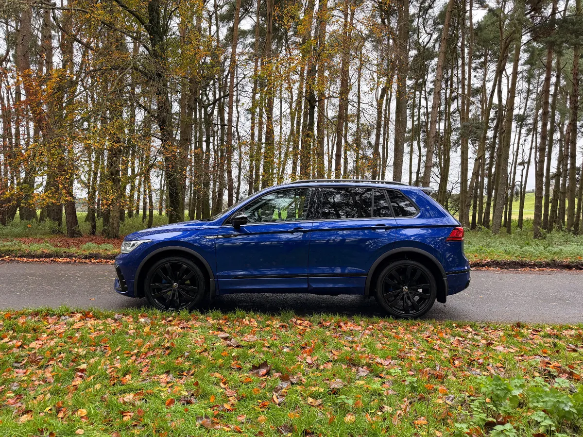 Volkswagen Tiguan 2021 R Line Blue - Image 4