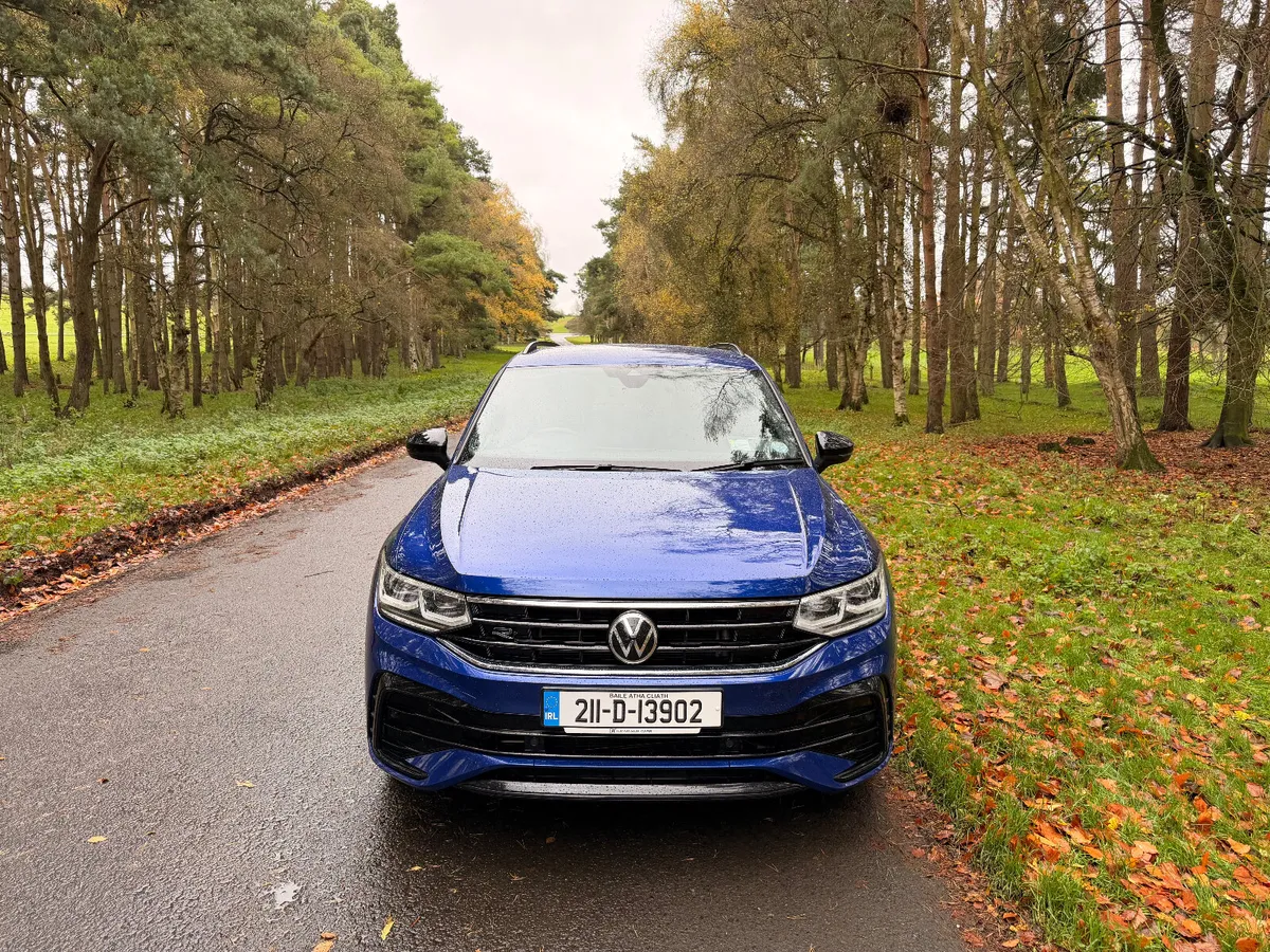 Volkswagen Tiguan 2021 R Line Blue - Image 2