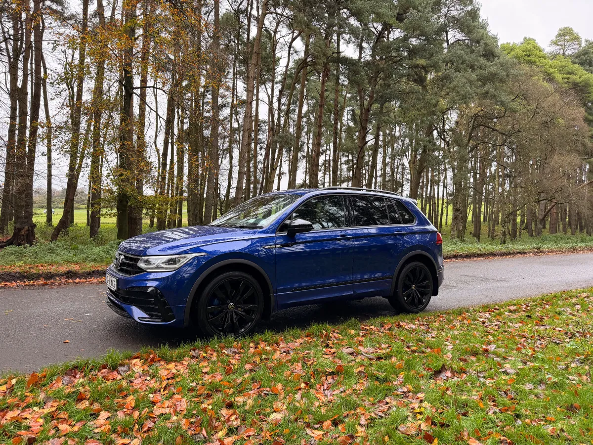Volkswagen Tiguan 2021 R Line Blue - Image 3