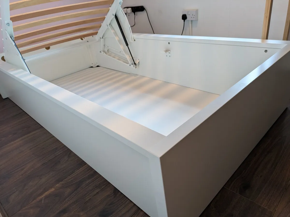 IKEA MALM Ottoman bed, white, Standard Single - Image 1