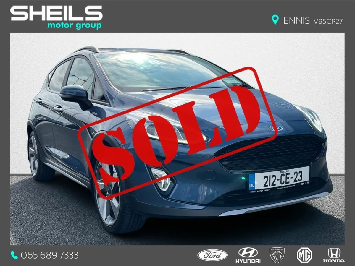 Ford Fiesta *SOLD* 1.0 Petrol Active 95BHP - Image 1