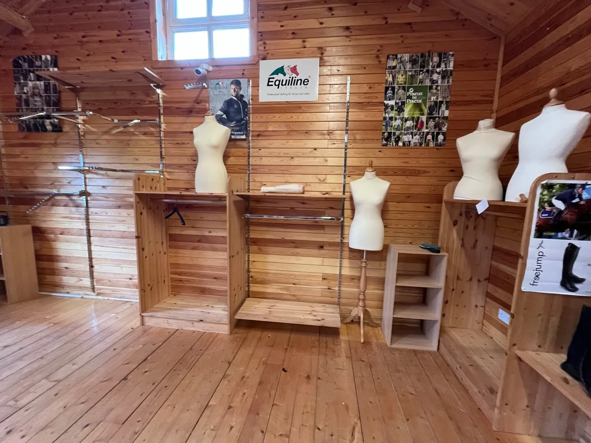 Equestrian Shop fittings for sale - Image 1