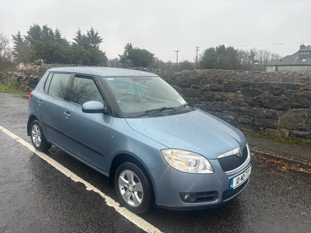 10 Skoda Fabia 1.2 Nct&Tax 130,000 kms - Image 1