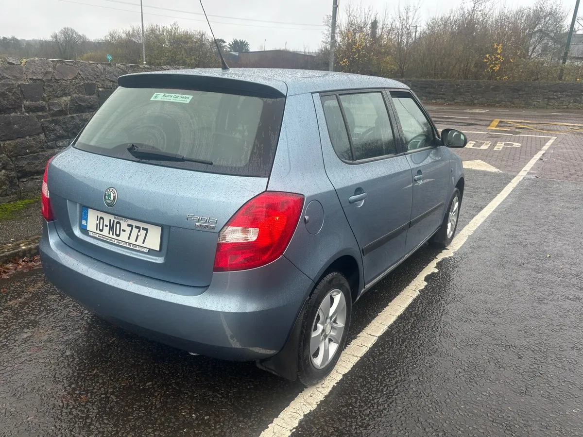 10 Skoda Fabia 1.2 Nct&Tax 130,000 kms - Image 3