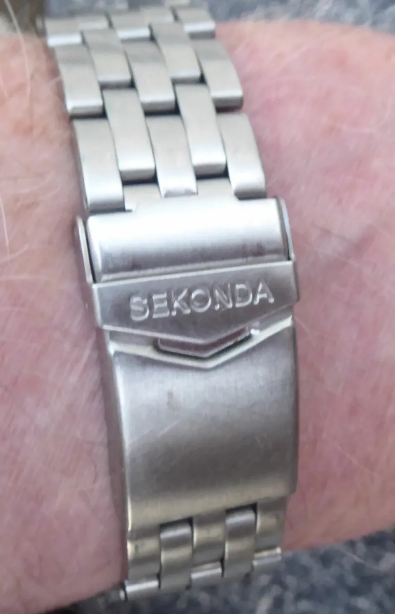 Qty 2 Sekonda quartz chronograph watches - Image 2