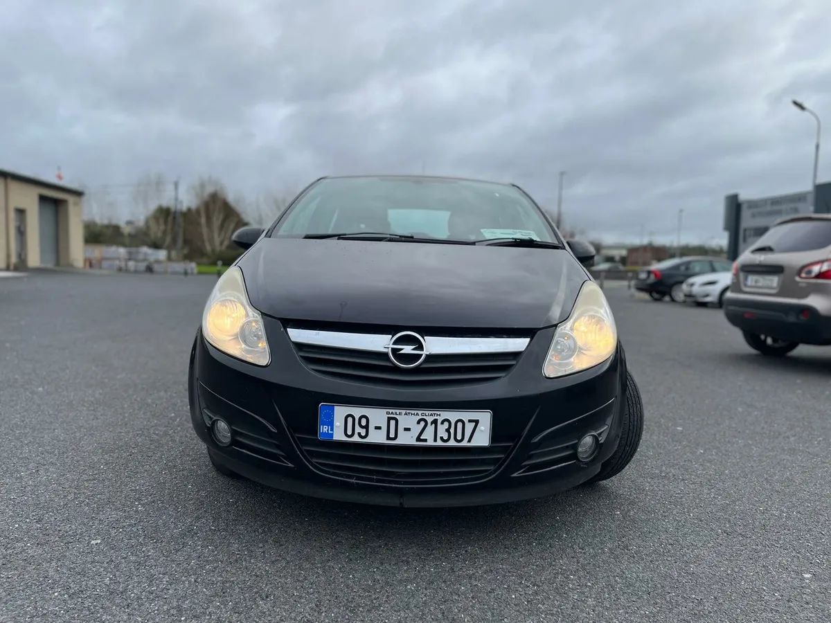Opel Corsa 2009 1.2 Petrol Black Fresh NCT High Sp - Image 3