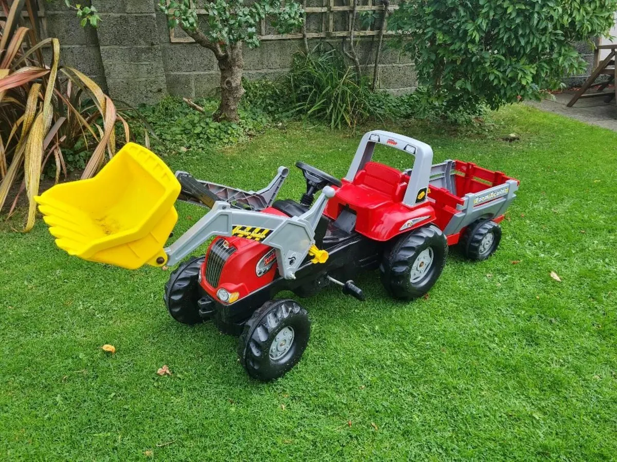 Child's Tractor & Trailer