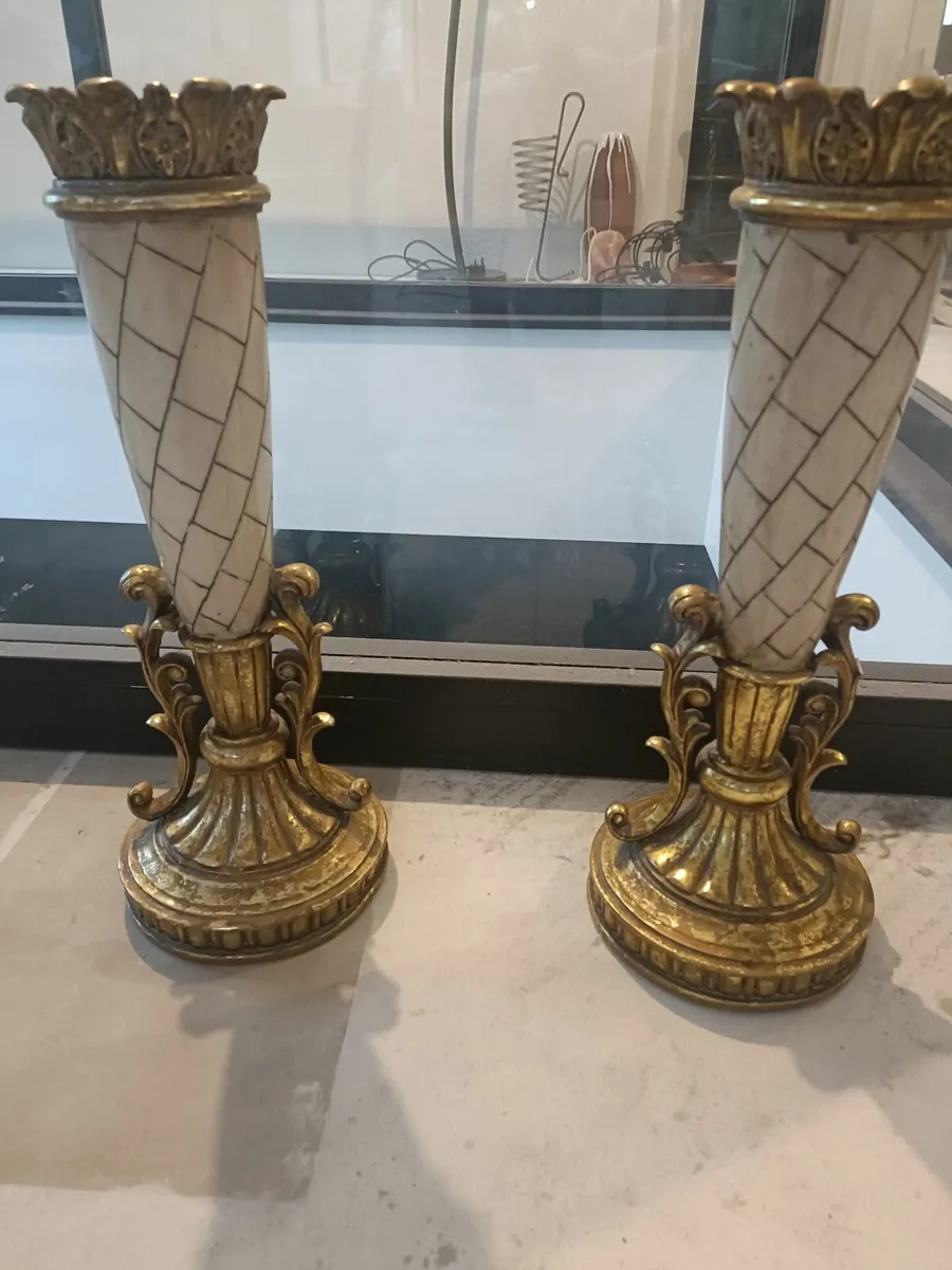 Pair of candlesticks - Image 1