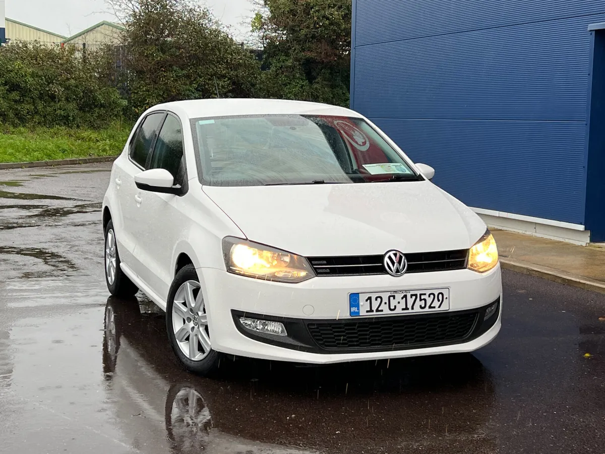 Volkswagen Polo 2012 new nct WHITE - Image 1